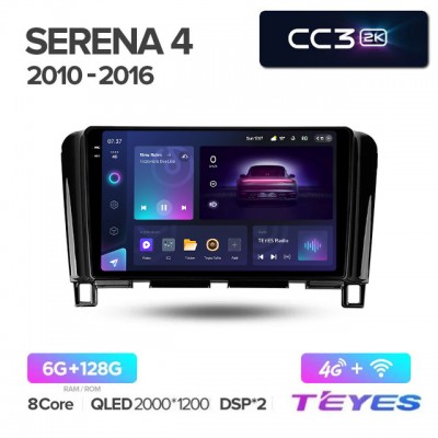 Магнитола Teyes 2K_CC3 для Nissan Serena 2010-2016