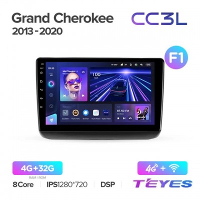 Магнитола Teyes CC3L для Jeep Grand Cherokee 2013-2020