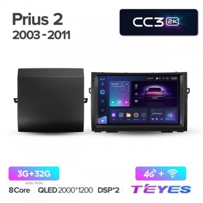Магнитола Teyes 2K_CC3 для Toyota Prius XW20 2003-2011
