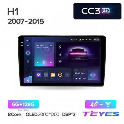 Магнитола Teyes 2K_CC3 для Hyundai H1 2010-2016