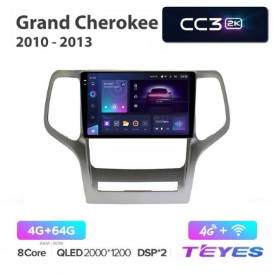 Магнитола Teyes 2K_CC3 для Jeep Grand Cherokee