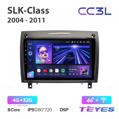 Магнитола Teyes CC3L для Mercedes Benz SLK 2004-2008