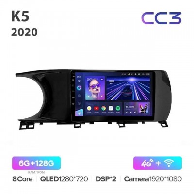 Магнитола Teyes CC3 для Kia K5 2020