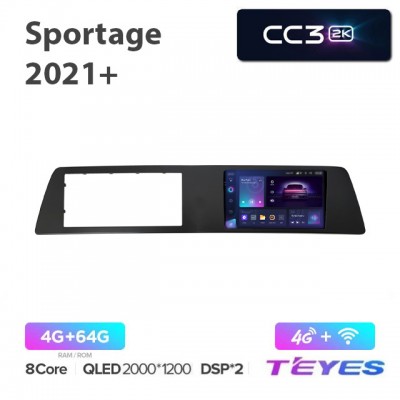 Магнитола Teyes 2K_CC3 для Kia Sportage 2021+