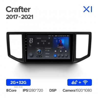 Штатная магнитола для Volkswagen Crafter 2017-2021