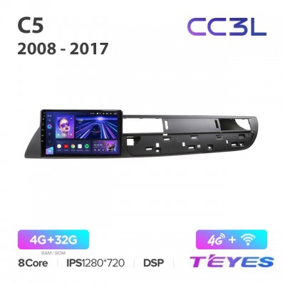 Магнитола Teyes CC3L для Citroen С5 2008-2017