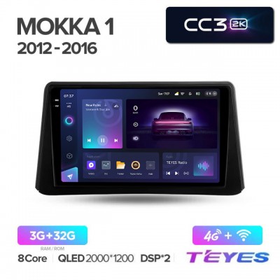 Магнитола Teyes 2K_CC3 для Opel Mokka 2012-2016