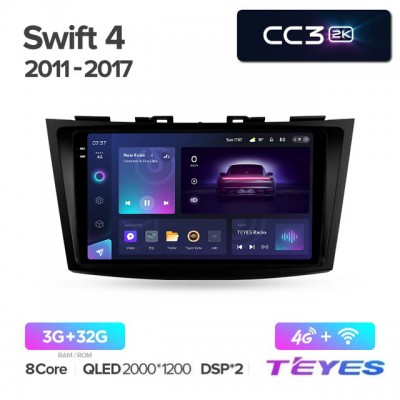 Магнитола Teyes 2K_CC3 для Suzuki Swift 2011-2017