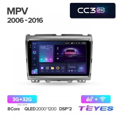 Магнитола Teyes 2K_CC3 для Mazda MPV 2006-2016
