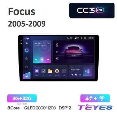Магнитола Teyes 2K_CC3 для Ford Focus 2005-2009
