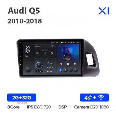 Штатная магнитола для Audi Q5 2010-2018