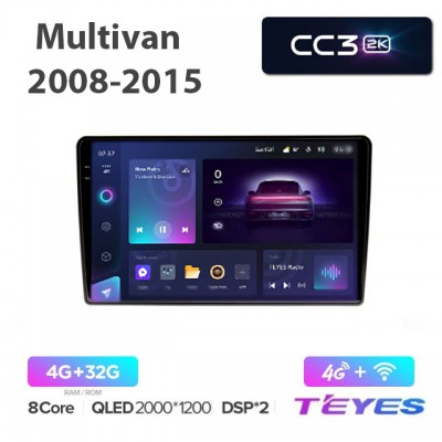 Магнитола Teyes 2K_CC3 для Volkswagen Multivan 2008-2015