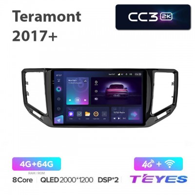 Магнитола Teyes 2K_CC3 для Volkswagen Teramont 2017+