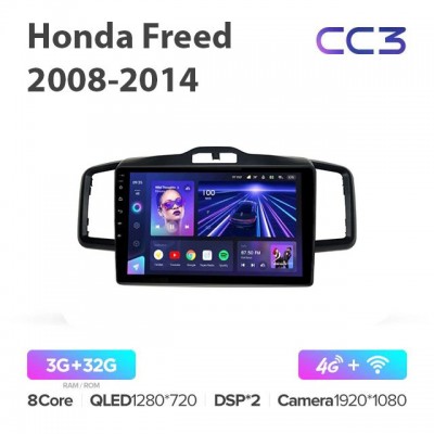 Магнитола Teyes CC3 для Honda Freed 2008-2014
