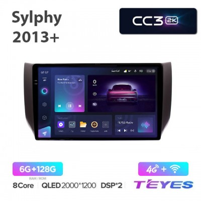 Магнитола Teyes 2K_CC3 для Nissan Sylphy 2013+