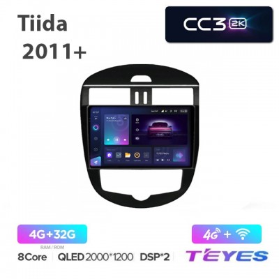 Магнитола Teyes 2K_CC3 для Nissan Tiida 2011+