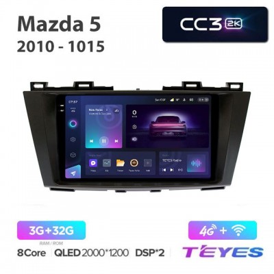 Магнитола Teyes 2K_CC3 для Mazda 5 2010-2015