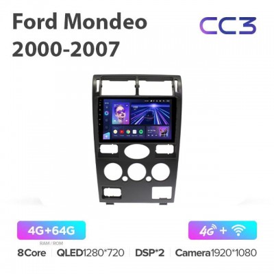 Магнитола Teyes CC3 для Ford Mondeo 2000-2007 Manual