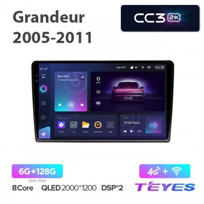Магнитола Teyes 2K_CC3 для Hyundai Grandeur 2005-2011