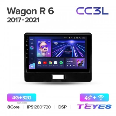 Магнитола Teyes CC3L для Suzuki Wagon R 2018-2021