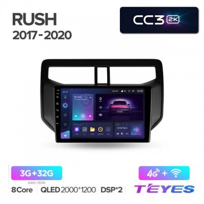 Магнитола Teyes 2K_CC3 для Toyota Rush 2018+