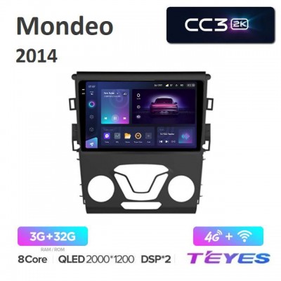 Магнитола Teyes 2K_CC3 для Ford Mondeo 2013