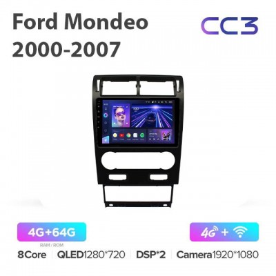 Магнитола Teyes CC3 для Ford Mondeo 2000-2007 Climat