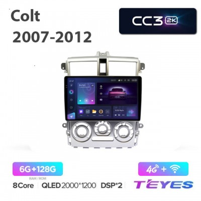Магнитола Teyes 2K_CC3 для Mitsubishi Colt 2007-2012