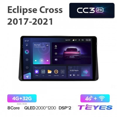 Магнитола Teyes 2K_CC3 для Mitsubishi Eclipse Cross 2017-2021
