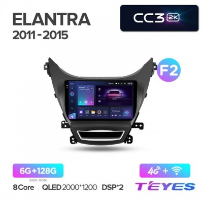 Магнитола Teyes 2K_CC3 для Hyundai Elantra 2010-2016