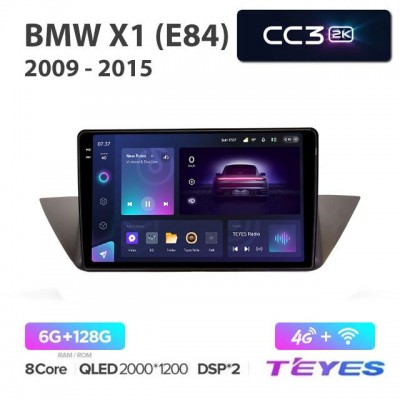 Магнитола Teyes 2K_CC3 для BMW X1 E84 2009-2015