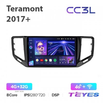 Магнитола Teyes CC3L для Volkswagen Teramont 2017+