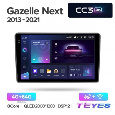 Магнитола Teyes 2K_CC3 для GAZ Gazelle Next 2013-2021
