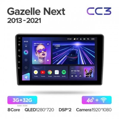 Магнитола Teyes CC3 для GAZ Gazelle Next 2013-2021