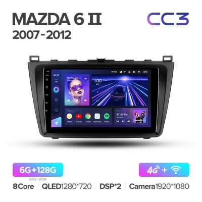 Магнитола Teyes CC3 для Mazda 6 2007-2012